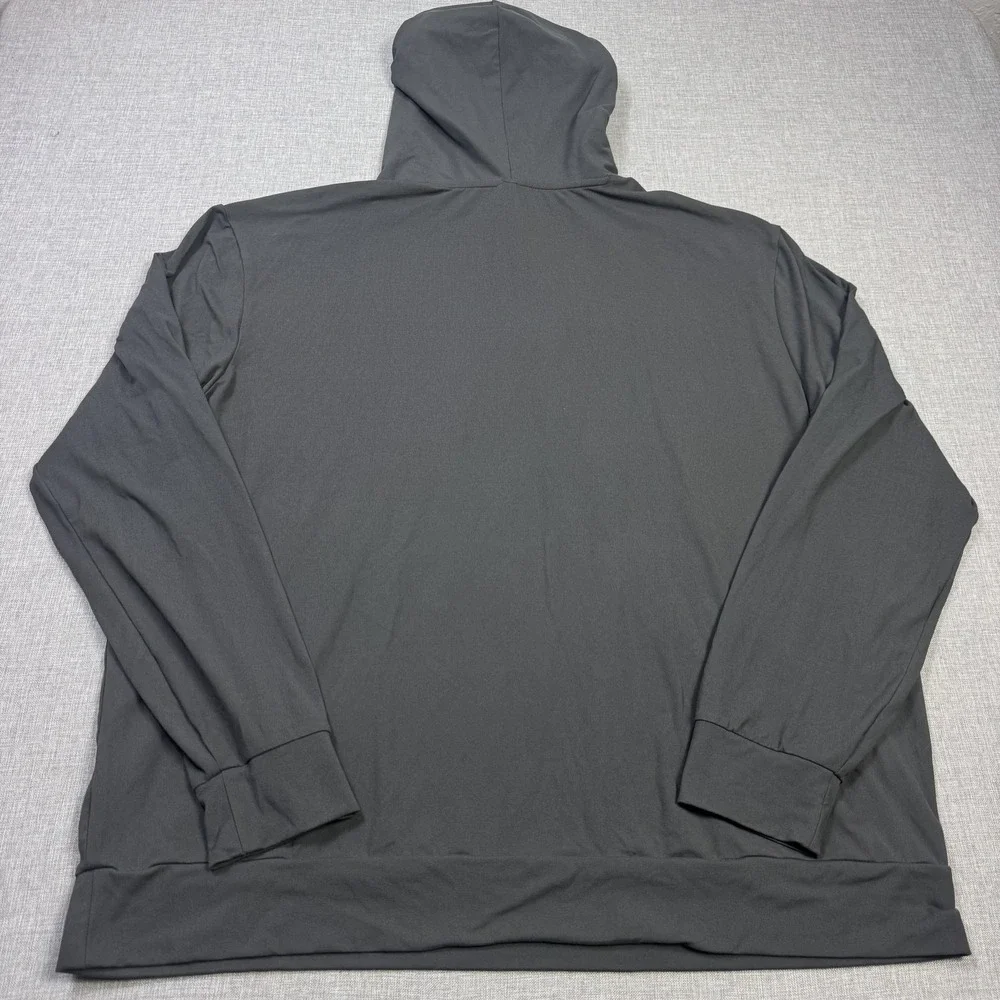 Comfrt Hoodie Sweatshirt Mens 3XL Gray Pullover Pockets Drawstring Soft